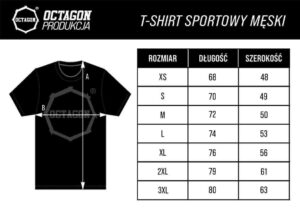 Koszulka-sportowa-Octagon-Diamond-black-S-M-L-XL1-sklep-octagon-piekary-slaskie