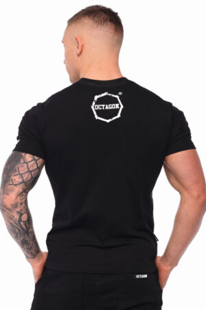 T-shirt-Octagon-Logo-Smash-black-white-sklep-octagon-piekary-slaskie_2