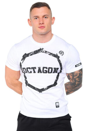 T-shirt-Octagon-Logo-Smash-white-sklep-octagon-piekary-slaskie_5