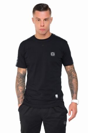 T-shirt-Octagon-Stripe-black-white-sklep-octagon-piekary-slaskie_2