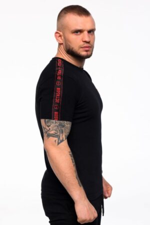 t-shirt-octagon-stripe- red-sklep-octagon-piekary-slaskie_3