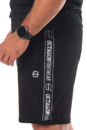 spodenki-bawelniane-octagon-STRIPE-BLACK-WHITE-s-m-l-xl-xxl-sklep-octagon-piekary-slaskie-1