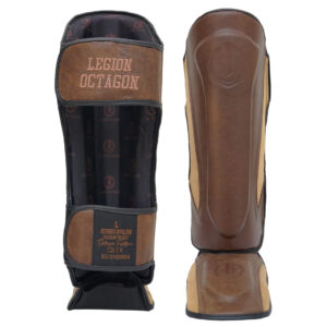ochraniacze-legion-octagon-pro-oldschool-piszczel-stopa-brown-sklep-octagon-piekary-slaskie-01