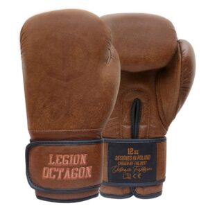 rekawice-bokserskie-legion-octagon-pro-oldschool-brown-sklep-octagon-piekary-slaskie